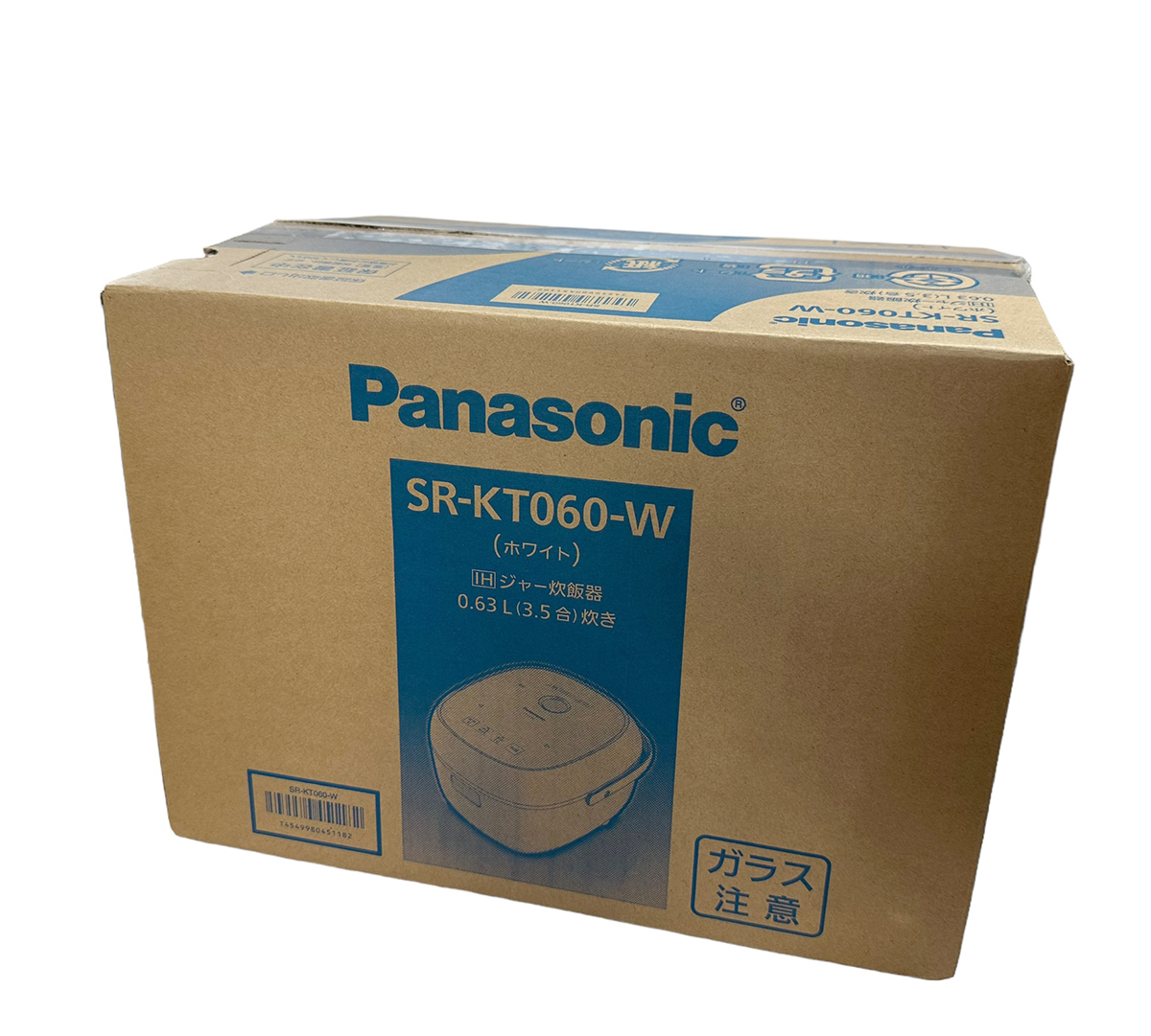 パナソニック SR-KT060-W IH炊飯器 3.5合炊き ホワイト 開封済み未使用の画像1