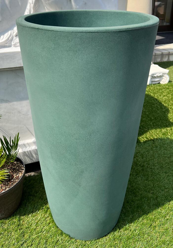  Italy made planter kibo- high φ40cm H80cm 13 number corresponding resin made pot plant pot round large maru kio-ro[ special sale goods ]