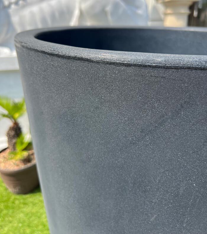  Italy made planter kibo- high φ40cm H80cm 13 number corresponding resin made pot plant pot round large maru kio-ro[ special sale goods ]