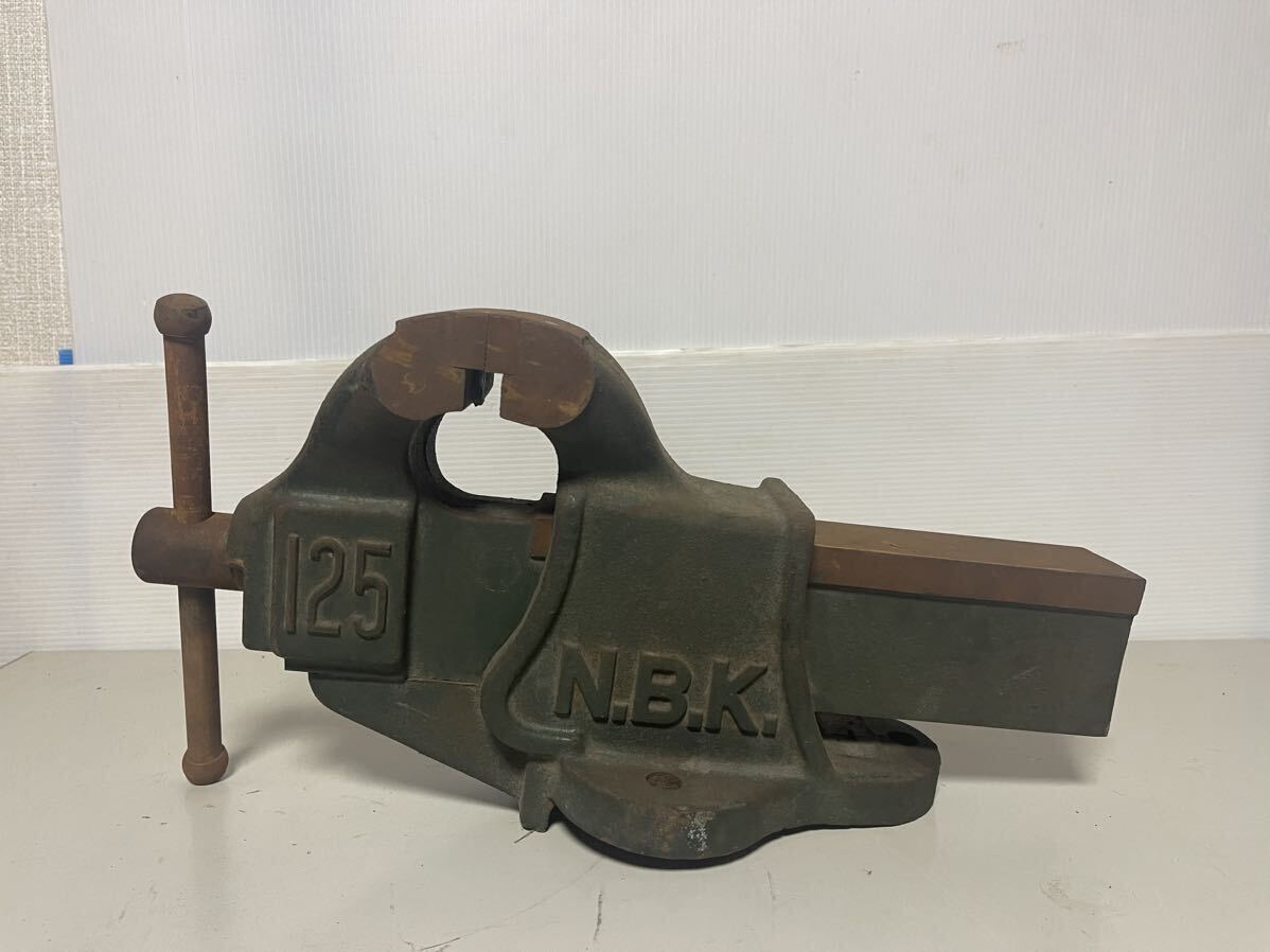 NBK ナベヤ バイス 万力 125