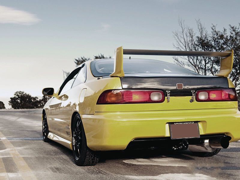 DC2 インテグラ リアスポイラー トランクスポイラー JDM USDM 環状 stance 無限_画像4