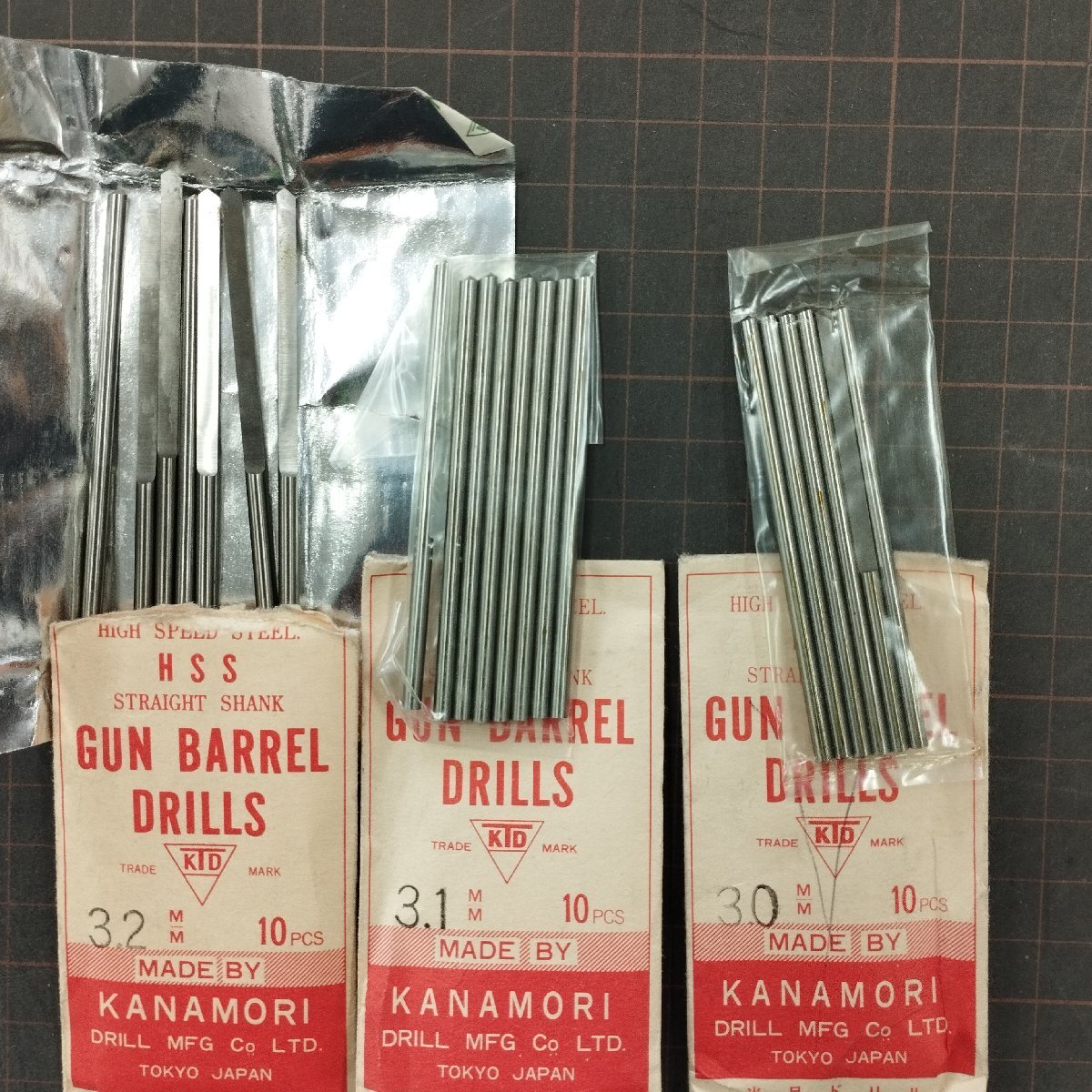 【s826】金森ドリル製作所 ドリル GUN BARREL DORILLS 3.0~6.0 不揃い 保管品 まとめの画像5
