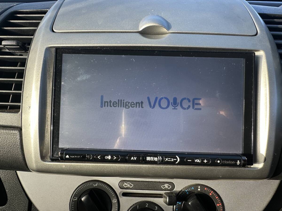 作動 保証付き クラリオン NX717 地図：2019年 地デジ メモリーナビ Bluetooth USB対応 CD録音・DVD再生機能付 作動確認OKの画像1