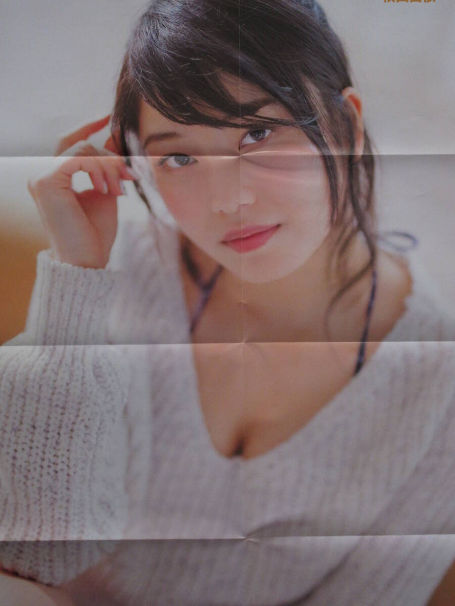 ◆即決◆　元AKB48　島崎遥香．横山由依　特大両面ポスター ①　★サイン入り★_画像2