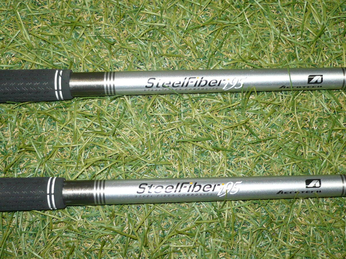 Steelfiber ⅰ９５ R ウェッジ用シャフト 2本セットの画像1