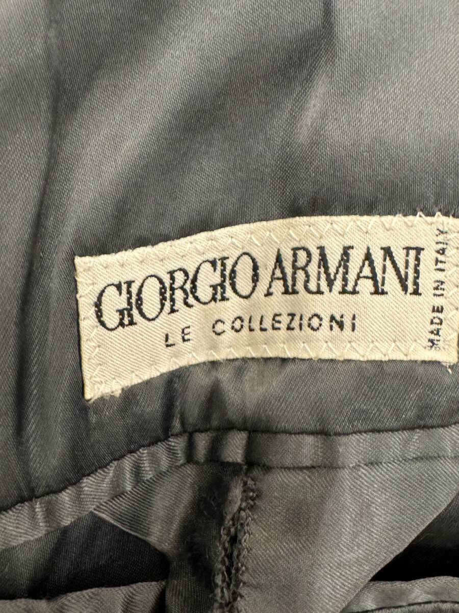 GIORGIO ARMANI le collezioni  ジョルジオ・アルマーニ レッツィオーニ 脇の裏地がほつれてます の画像7