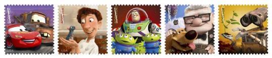 新品！ディズニー Send a HELLO 2010年 アメリカ切手 フォーエバースタンプ 20枚の画像2
