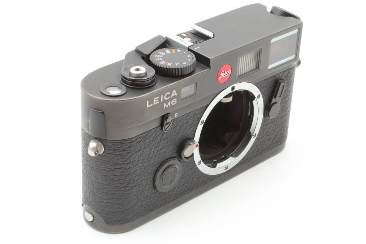 【動作確認・正規OH済・現状品】Leica ライカ M6 TTL レンジファインダー フィルムカメラ ボディ ブラック 箱付き