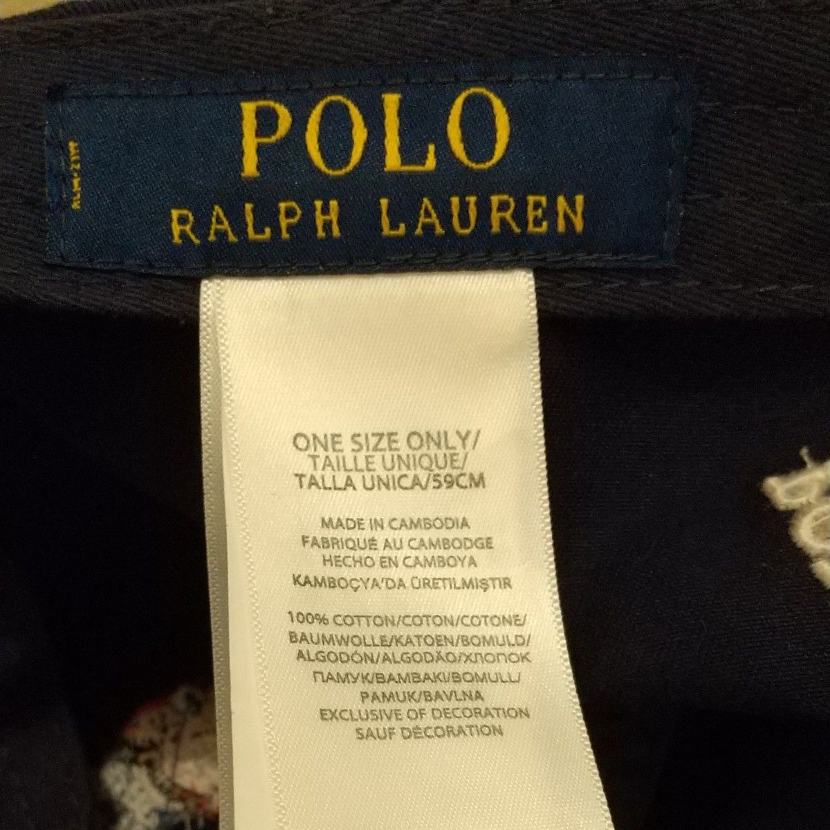 Polo Ralph Lauren ポロベア Navy キャップ