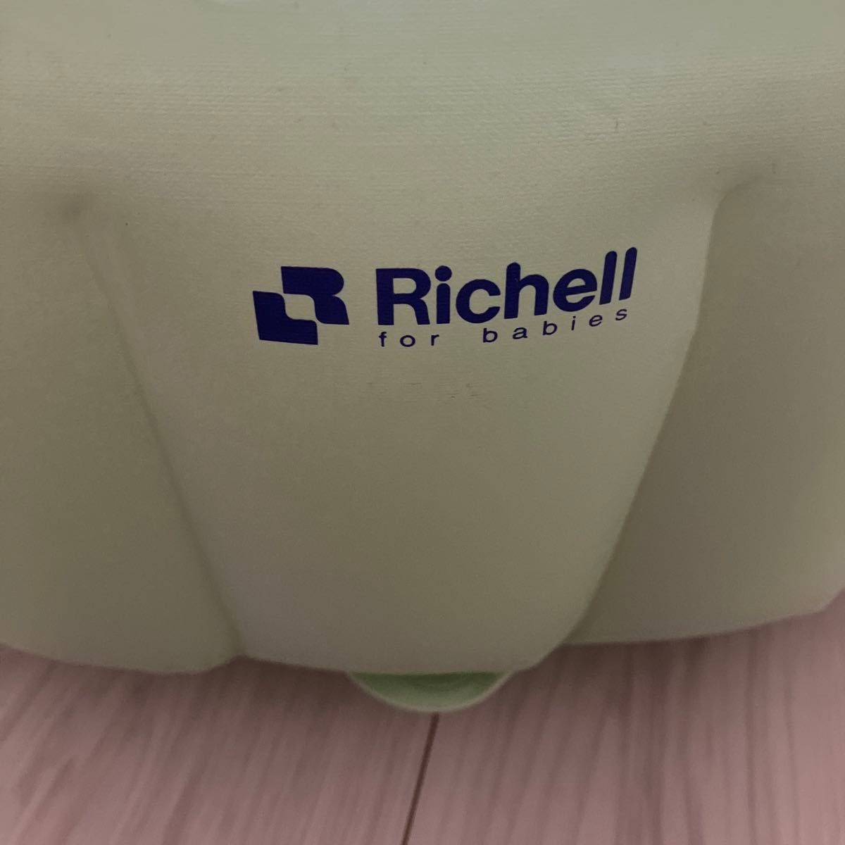 ベビー用品 沐浴 ふかふかベビーバス W グリーン リッチェル フカフカ Richell 