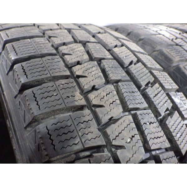 ☆送料無料☆ダンロップ WINTER MAXX WM01 205/60R16 4本◎2017年製9分山スタッドレス◎中古 特筆すべき損傷なし◎旭川手渡し可◎ノア等に_画像6