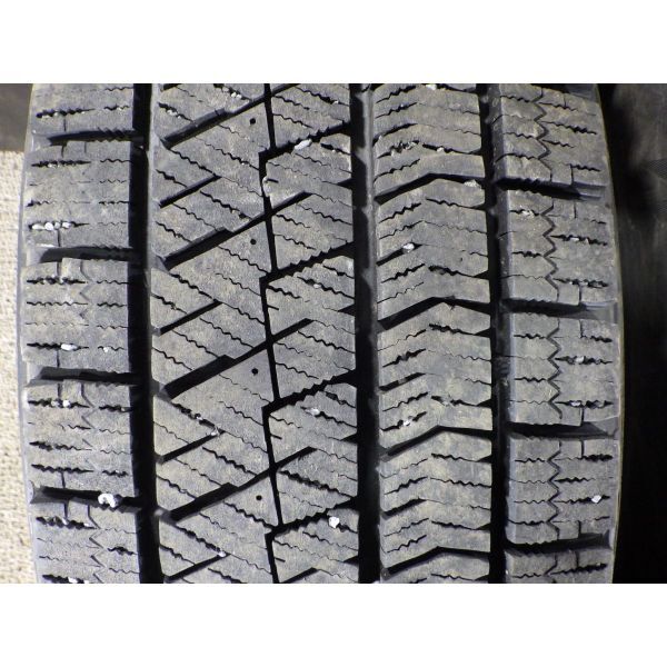 ブリヂストン BLIZZAK VRX2 205/65R16 4本SET◎2021年製7.5~9分山スタッドレス◎中古 特筆すべき損傷なし◎旭川手渡し可◎セレナ等にの画像2