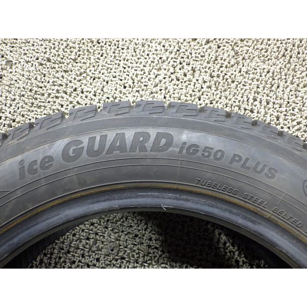 ヨコハマ ice GUARD iG50 PLUS 155/65R14 4本SET◎2020年製9分山スタッドレス◎中古 1本の溝に若干の傷等あり◎旭川手渡し可◎N-BOX等に_画像10