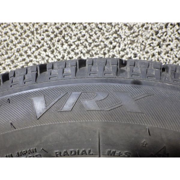 ブリヂストン BLIZZAK VRX 155/65R14 4本SET◎2019年製8分山スタッドレス◎中古 特筆すべき損傷なし◎旭川手渡し可◎N-BOX等に_画像8