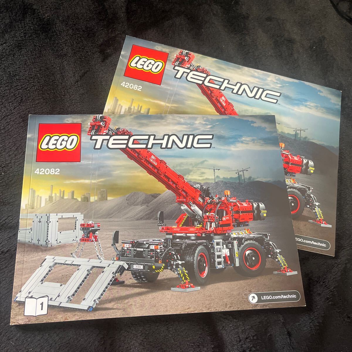  Lego Technic 42082 all ground shape correspondence type crane box less LEGO TECHNIC
