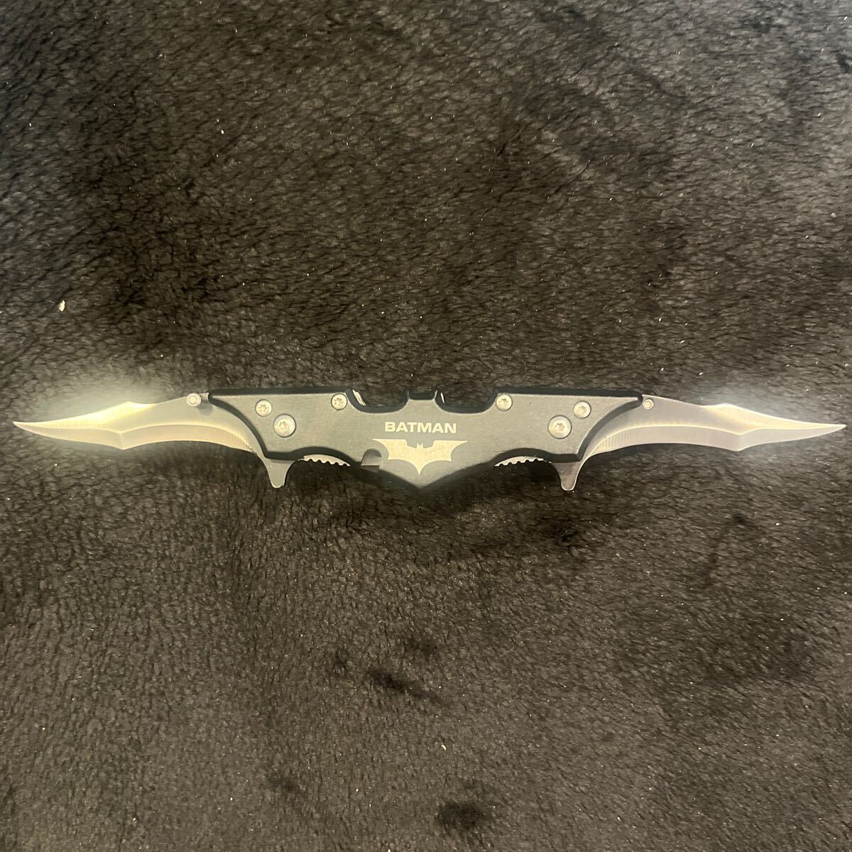 BATMAN ペーパーナイフ 折りたたみナイフ バットマン バットラング フォールディングナイフ ダークナイトの画像6