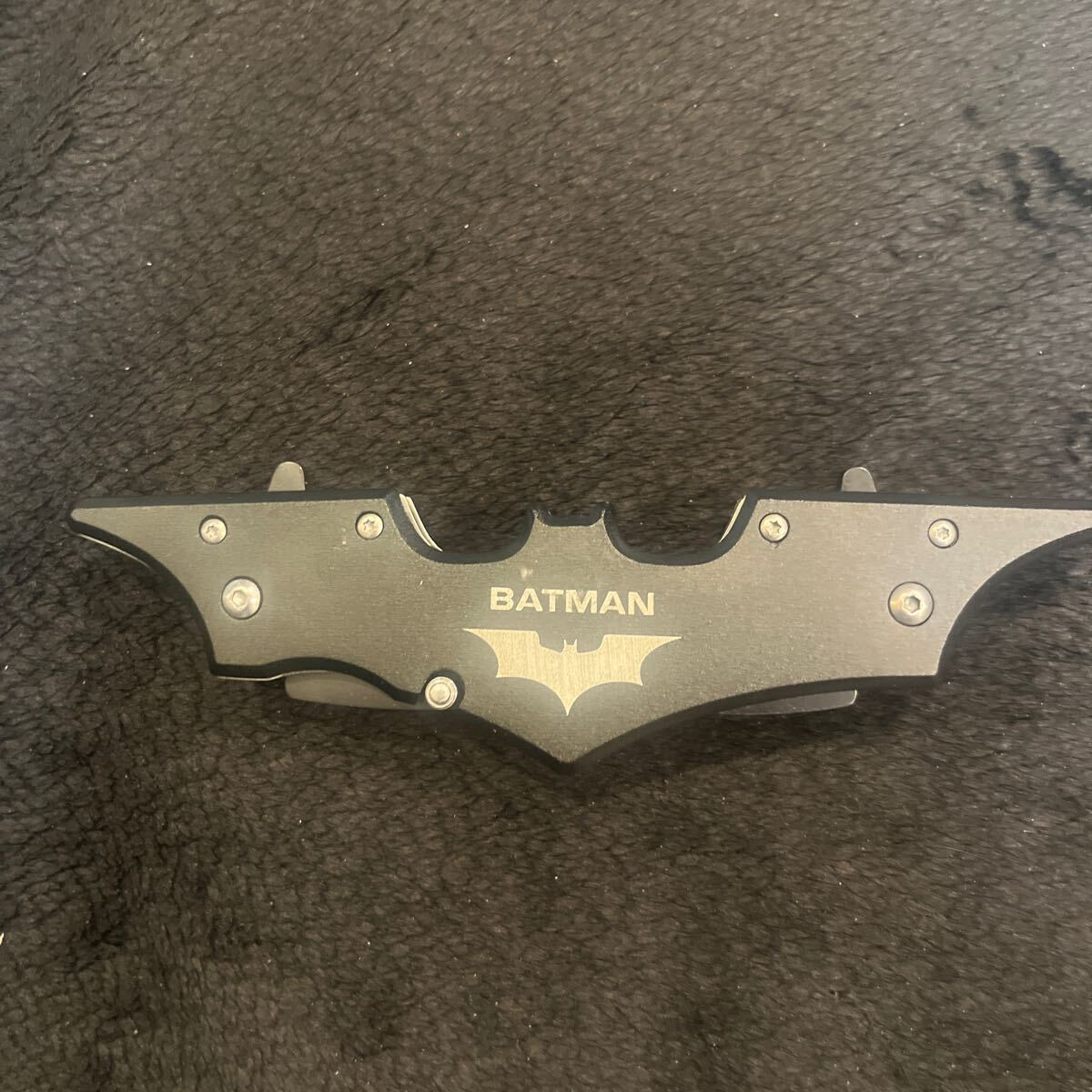 BATMAN ペーパーナイフ 折りたたみナイフ バットマン バットラング フォールディングナイフ ダークナイトの画像3