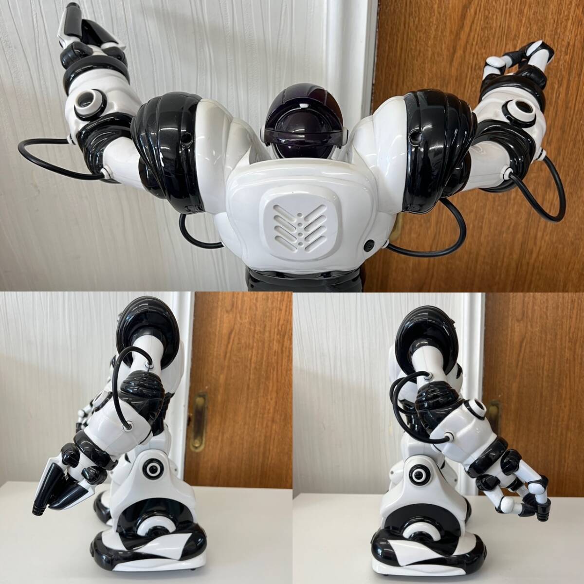 【K5048】 ロボサピアン TAKARA タカラ 赤外線 ロボット トイラジコン 玩具 簡易動作確認済み 本体 リモコンのみ 世代不明 現状品の画像6