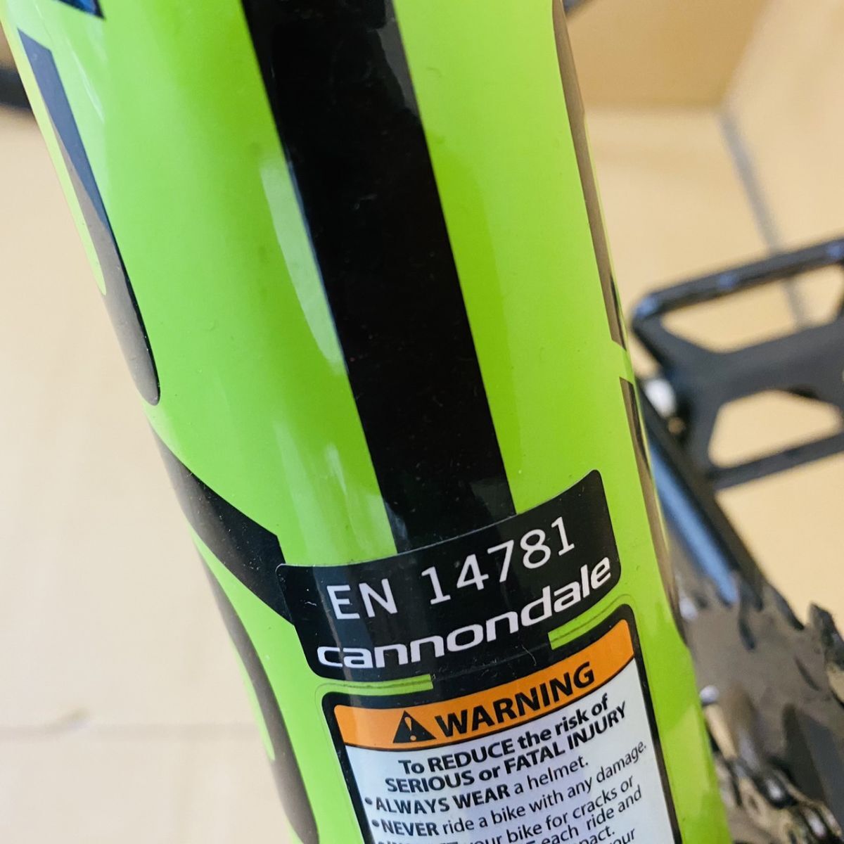 T087-H23-475【引取限定】Synapse シナプス cannondale EN 14781 ロードバイク SLSL2の画像9