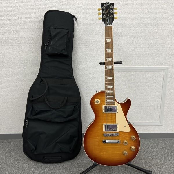 P428-H23-456 ▲ Gibson ギブソン LesPoul レスポール 134820543 MADE IN U.S.A 2013年 エレキギター ケース付き 通電確認済みの画像1