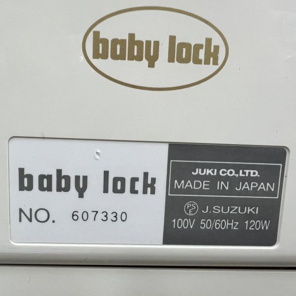 P437-H26-288 baby lock ベビーロック 糸取物語wave BL69WJ/No.607330 ロックミシンの画像9