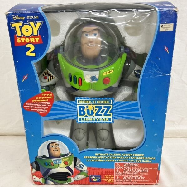 N425-H11-2001 Disney ディズニー Pixar ピクサー Toy Story 2 トイストーリー2 BUZZ LIGHTYEAR バズライトイヤー おもちゃ 玩具の画像1