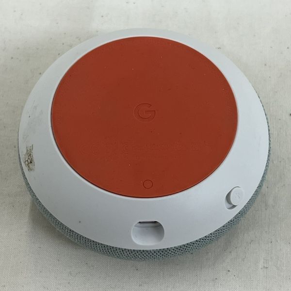 P413-H24-278 Google Home グーグルスピーカー 007-AF0153/D170057007 直径約9.5cm 通電確認済の画像7