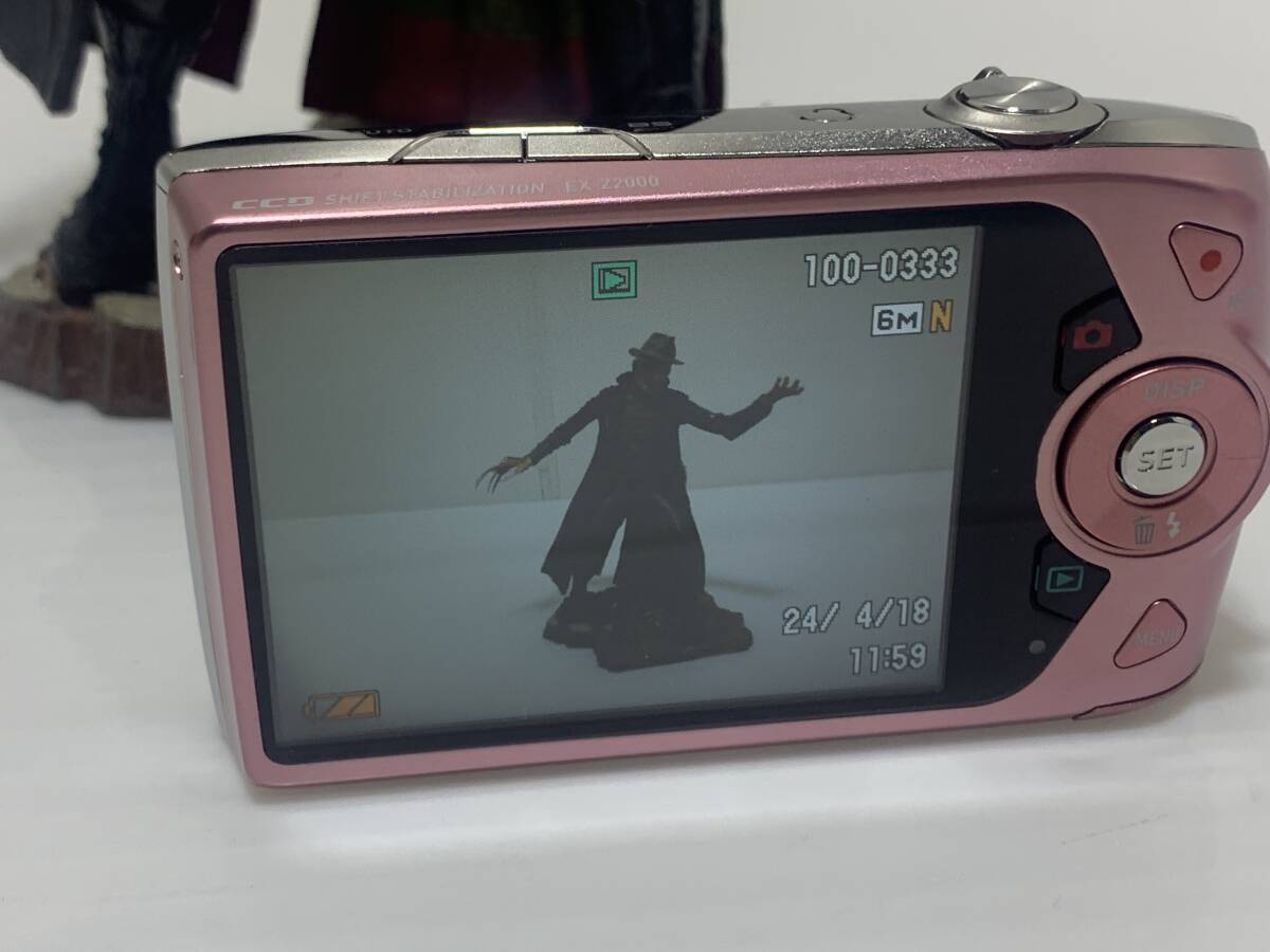 24/209☆CASIO EXILIM EX-Z2000 コンパクトデジタルカメラ デジカメ ピンク【写真追加あり】C1の画像9