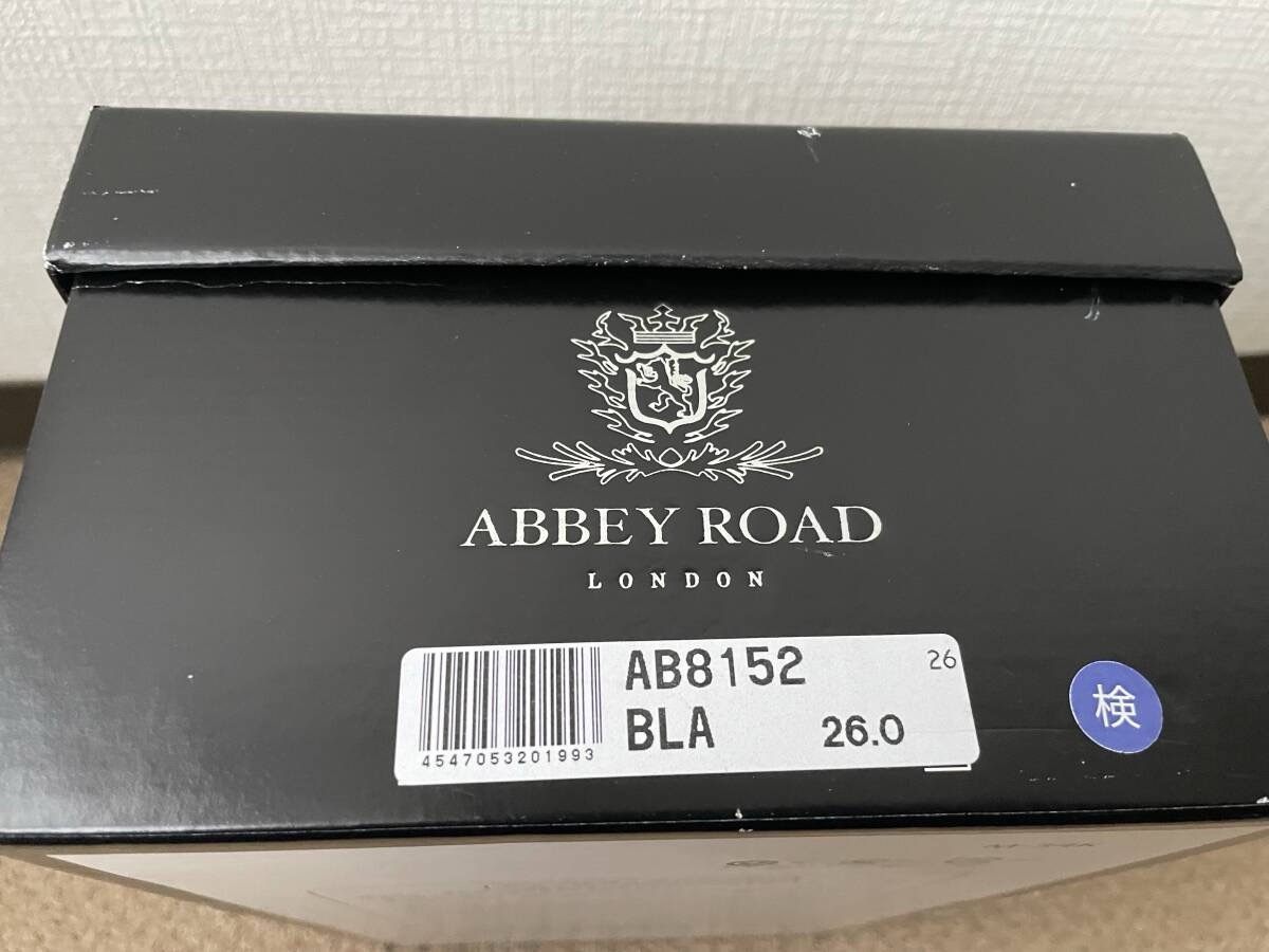 アビーロード ABBEY ROAD AB8152 BLA 26.0 EEE 新品 未使用 送料込み ローファー シューズ 革靴 マドラス madras 即決有り ザ・ビートルズの画像7