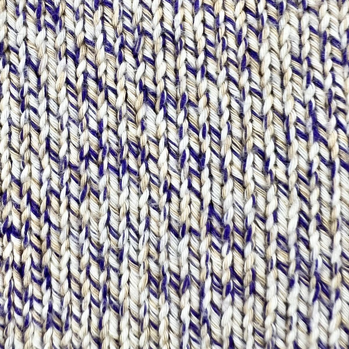 1990s Paul Stuart cotton knit zip cardigan ポールスチュアート サマーニット セーター ジップ カーディガン コットン 綿 ヴィンテージ_画像8
