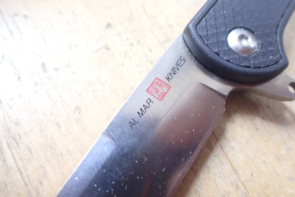 『J14D』ALMAR アルマー フォールディングナイフ Ultra light AMK4124の画像5