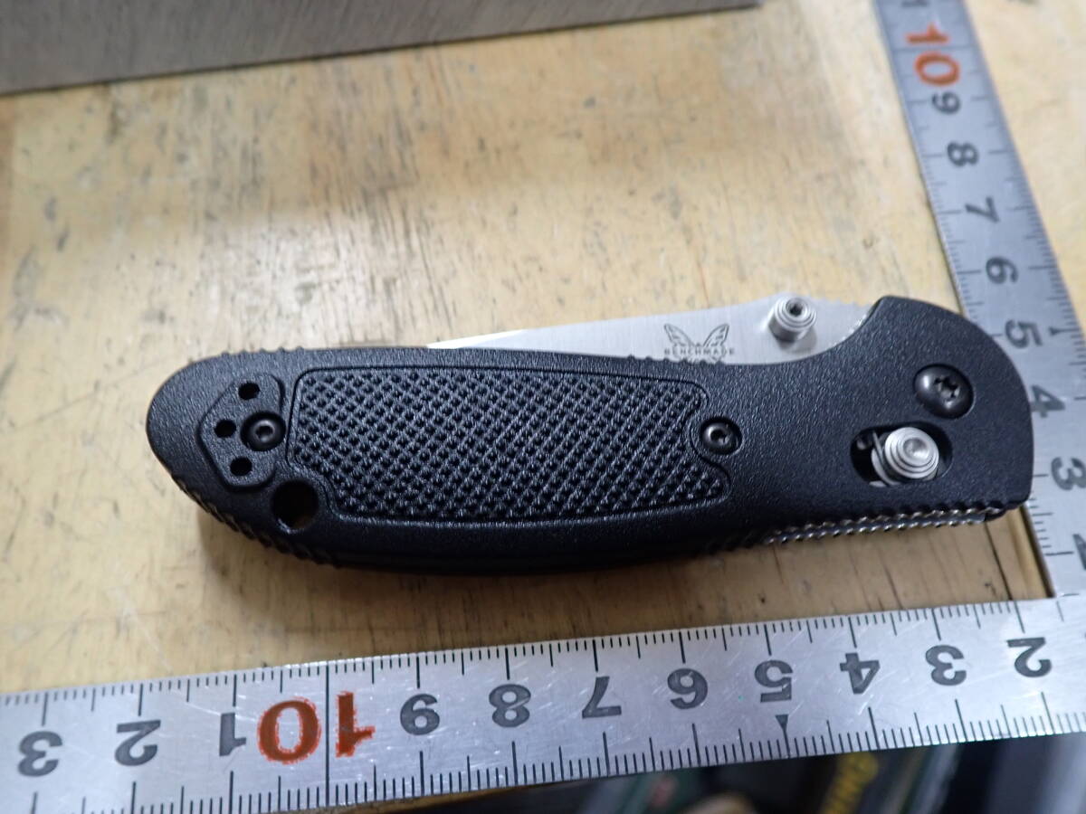 『J05F』BENCHMADE Mini Griptilian 556 ベンチメイド フォールディングナイフ の画像10