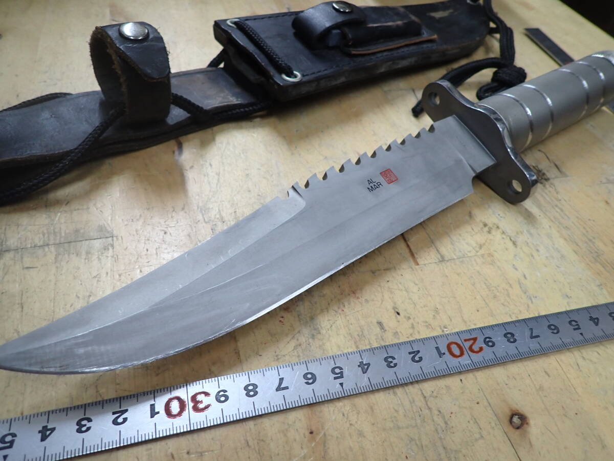 『J17E』ALMAR アルマー グリーンベレー サバイバルナイフ シースナイフの画像7