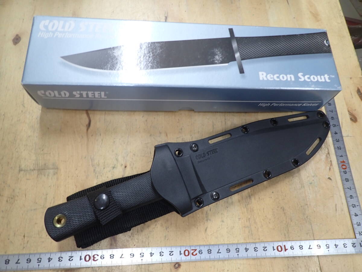 『J23J』コールドスチール COLDSTEEL シースナイフ Recon Scout 台湾製の画像1