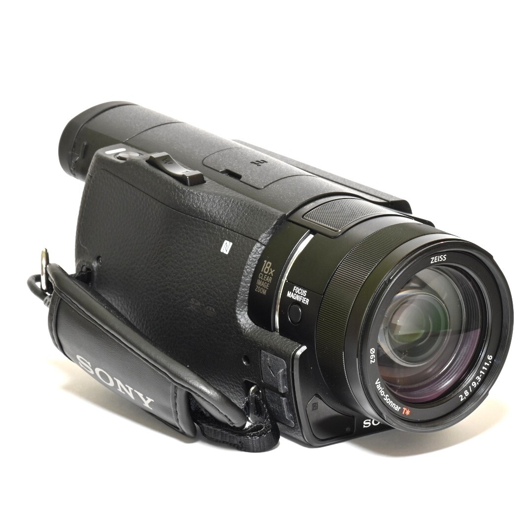 【極上美品】SONY FDR-AX100 4K ビデオカメラ レコーダーソニーの画像4