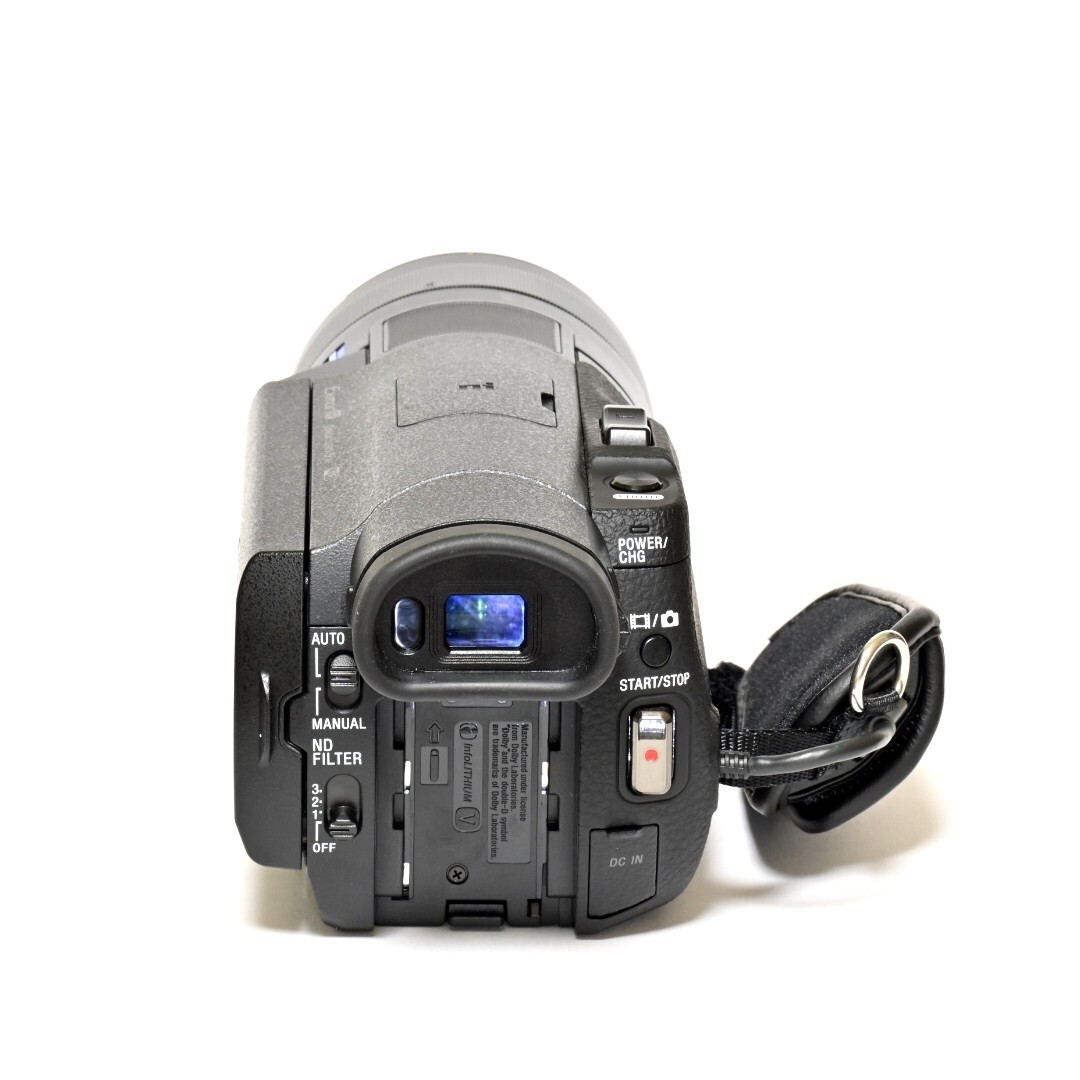 【極上美品】SONY FDR-AX100 4K ビデオカメラ レコーダーソニーの画像6