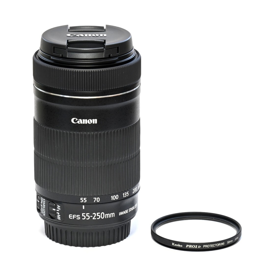 ☆実用美品☆ キャノン Canon EF-S 55-250mm F4-5.6 IS #587|レンズ ☆実用美品☆ キャノン Canon EF-S 55-250mm F4-5.6 IS #587|レンズ