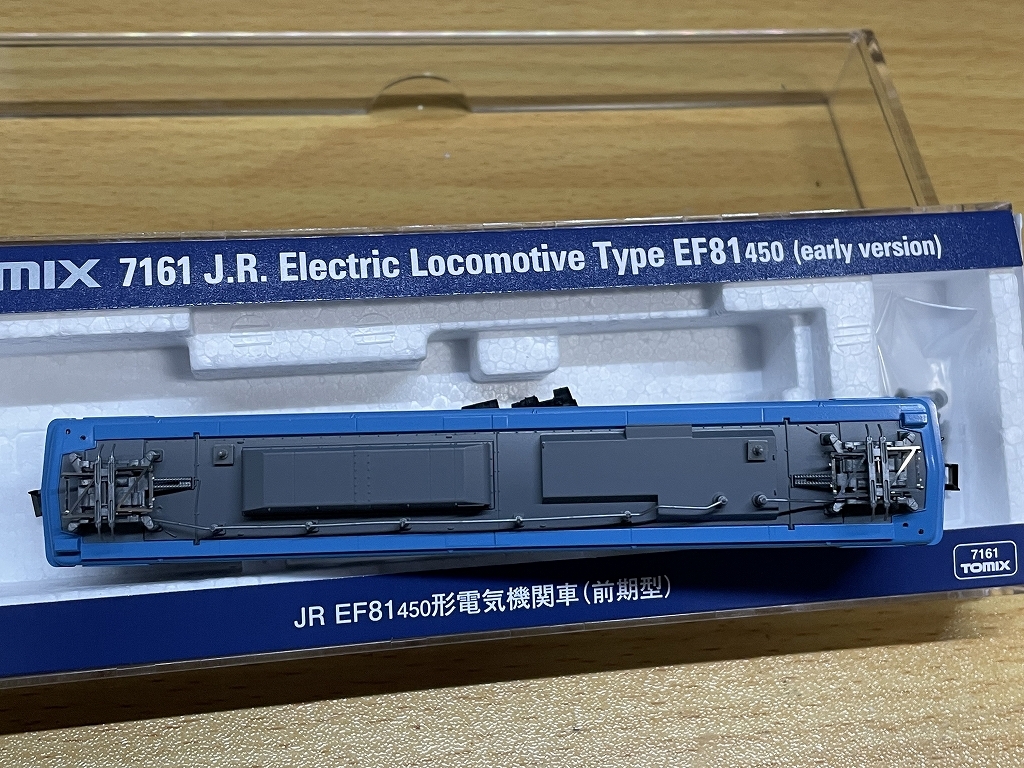 TOMIX トミックス 7161 JR EF81-450番台電気機関車（前期型）新品未走行品！の画像6