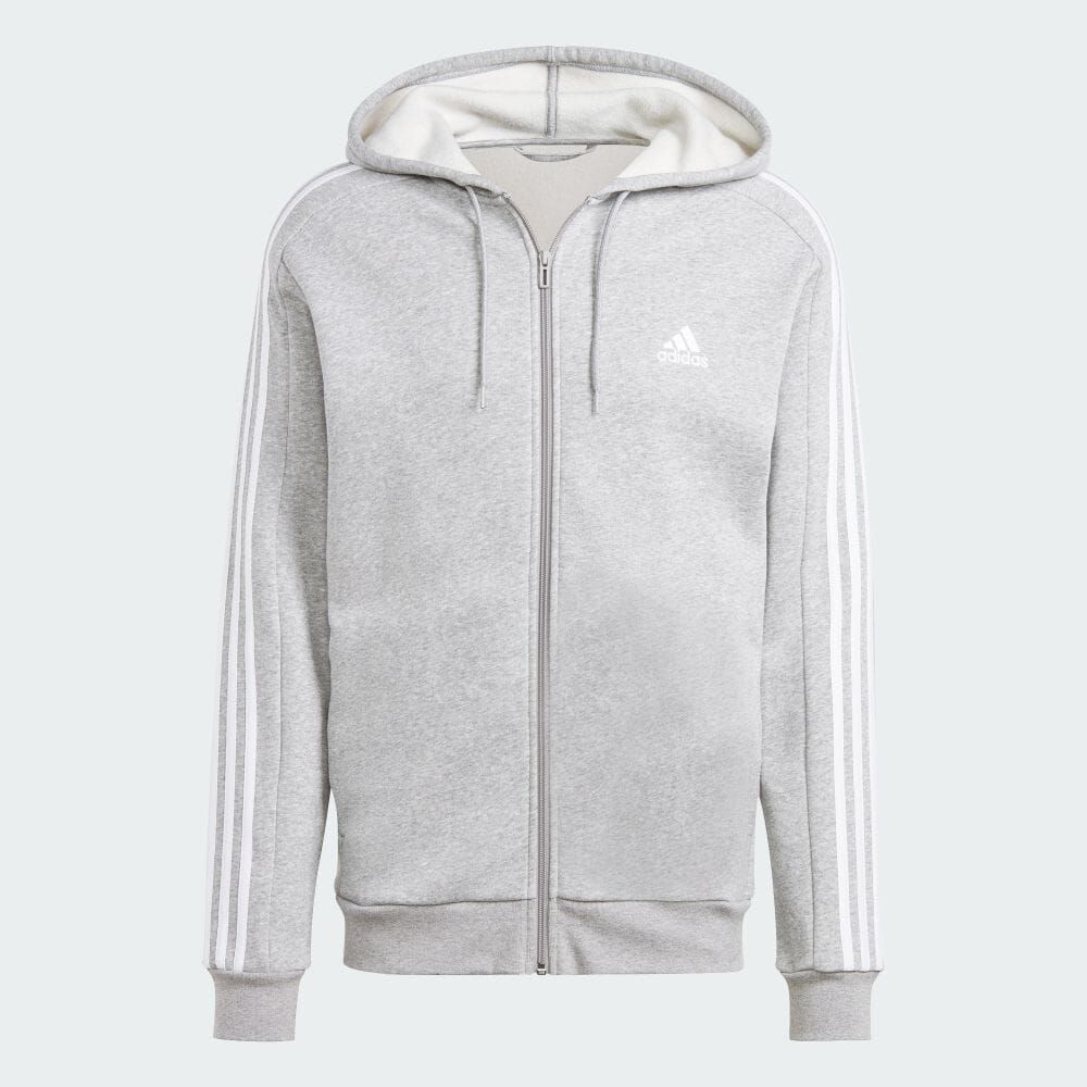 ★アディダス ADIDAS 新品 メンズ エッセンシャルズ フリース スリーストライプス フルジップパーカー ジャケット[IJ6479-L] 二 弐★QWER_画像4