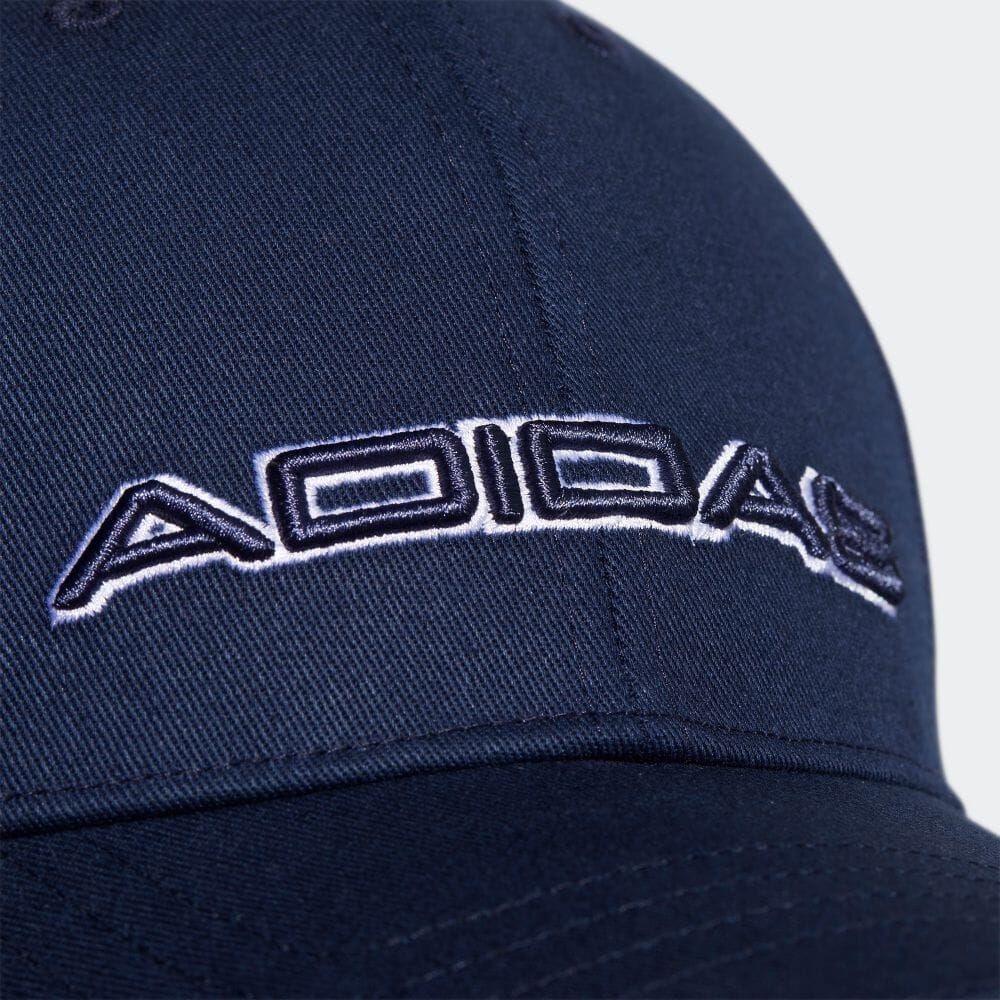 * Adidas Golf ADIDAS GOLF новый товар мужской удобный linear Logo хлопок колпак шляпа CAP... темно-синий 57-60cm [HC3807-5760] 7 *QWER