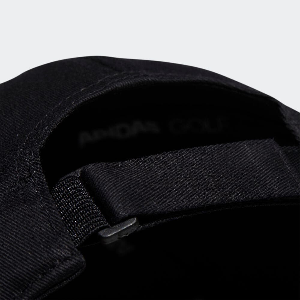 * Adidas Golf ADIDAS GOLF новый товар мужской удобный linear Logo хлопок колпак шляпа CAP... чёрный 57-60cm [HC3805-5760] 7 *QWER