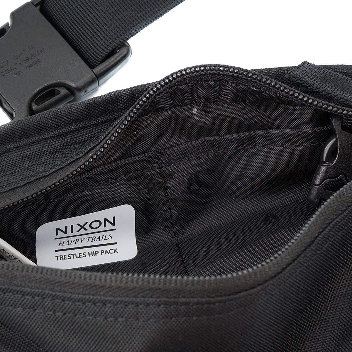 ★ニクソン NIXON 新品 ロゴ入り シンプル カジュアル ボディバッグ ウエストバッグ ポーチ BAG 鞄 黒 [C28510011N]一 六★QWER QQAA-45の画像4