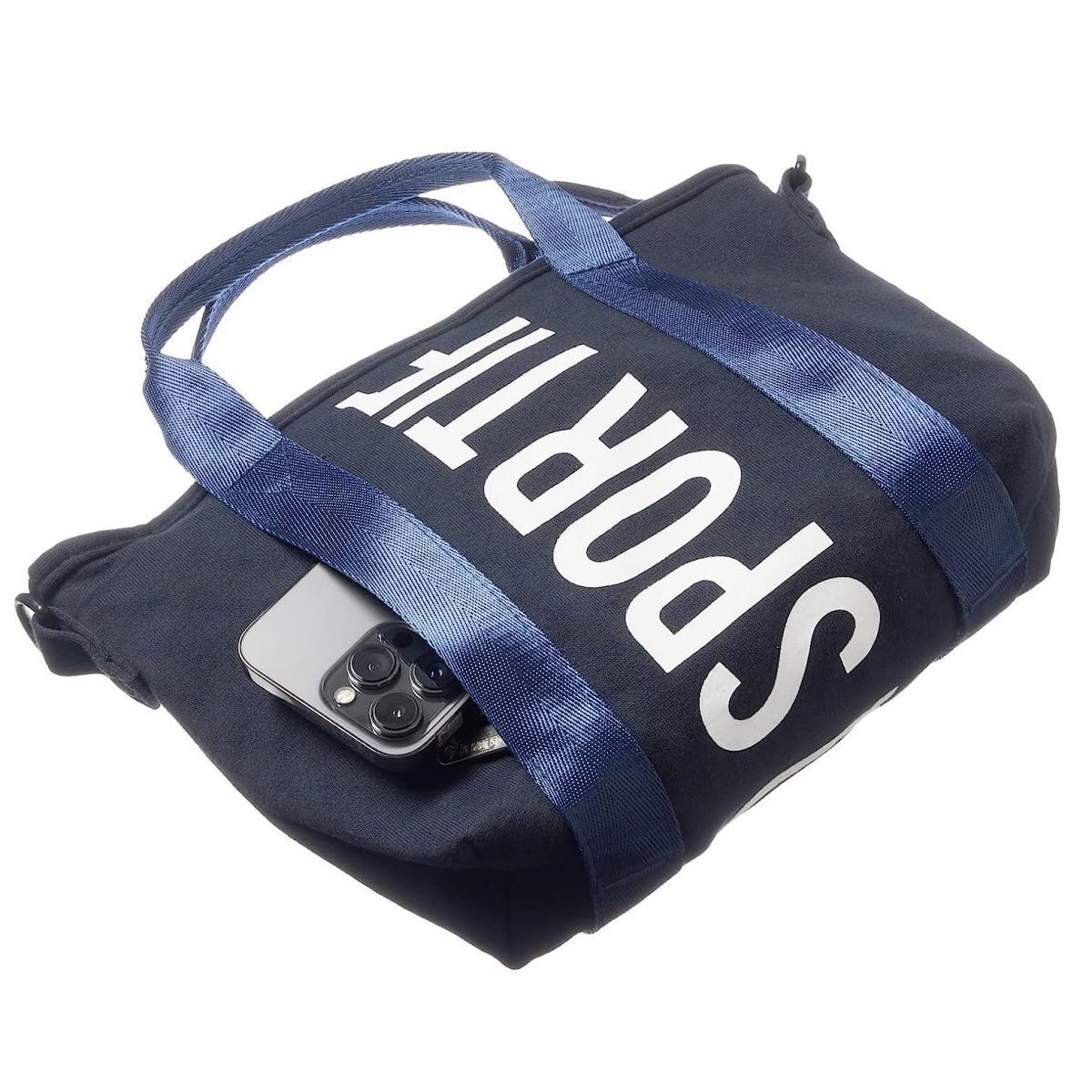 * Le Coq le coq sportif новый товар дезодорация антибактериальный 2WAYro ракушка Logo принт плечо большая сумка сумка BAG темно-синий [362900151N] один шесть *QWER