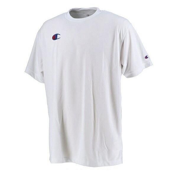 * postage 390 jpy possibility commodity Champion Champion new goods men's with logo COOL anti-bacterial deodorization function short sleeves T-shirt white M[C3PS390-010-M] three .*QWER*