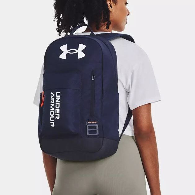 * Under Armor UNDERARMOUR UA new goods water-repellent PC storage half time rucksack backpack Day Pack navy blue [1362365-410] six *QWER*