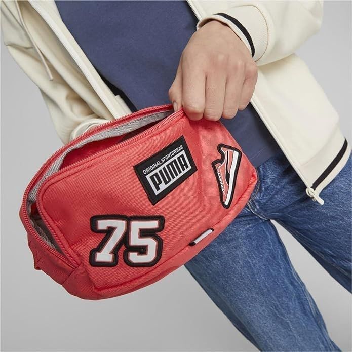 ★プーマ PUMA 新品 パッチ ボディバッグ ウエストポーチ デイパック 鞄 BAG かばん バッグ [079515031N] 六★QWER★_画像4