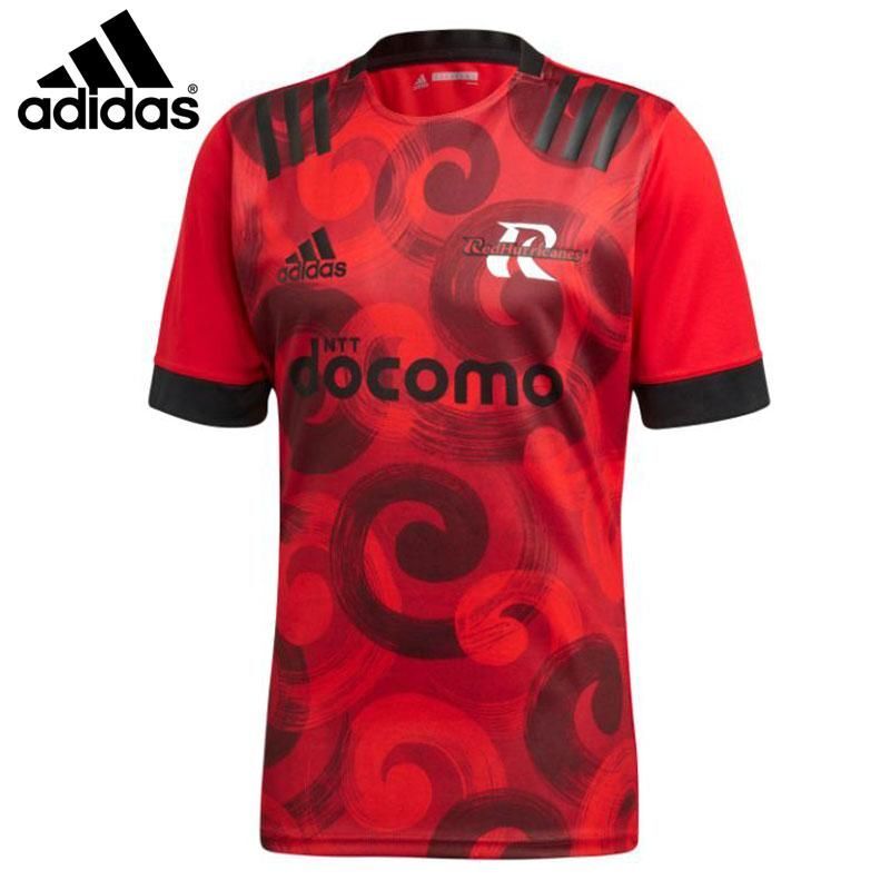 * postage 390 jpy possibility commodity Adidas ADIDAS new goods NTT DoCoMo red Hurricane z jersey - rugby replica [FK07831N-2XO] three 0 *QWER