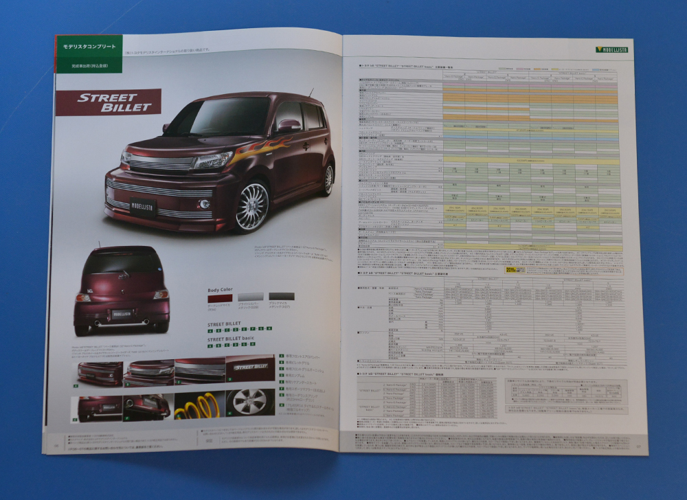 【ＴA05-19】トヨタ　dB特別仕様車 　煌　NEO Edition　TOYOTA　ｄB　2004年4月　特別仕様車カタログとアクセサリーカタログ_画像4