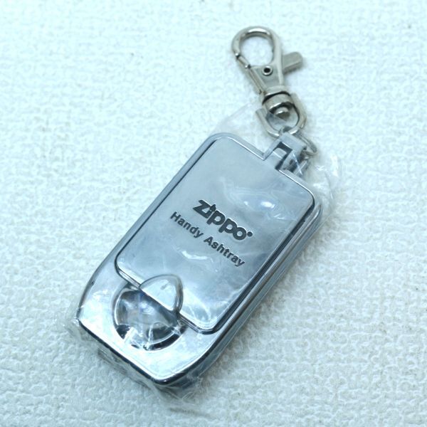 011a ZIPPO Handy Ashtray ハンディー アッシュトレイ 携帯灰皿 ジッポー ジッポ 喫煙具 煙草 ポケット オイルライター シルバー_画像5