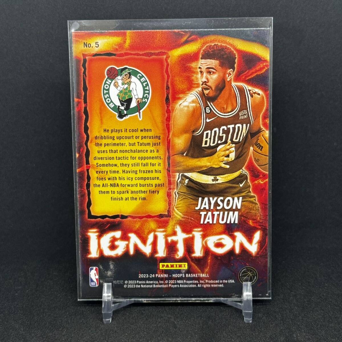 2023-24 NBA HOOPS IGNITION Jayson Tatumの画像2